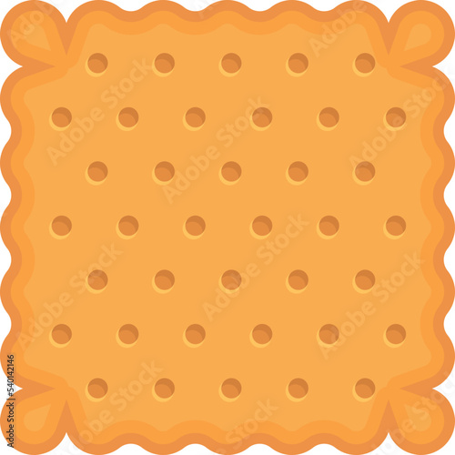 Biscuit icon cartoon vector. Cookie food. Snack sugar