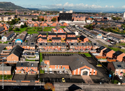 Aerial Photo of The Living Hope Church Belfast Northern Ireland photo