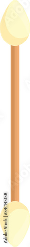 Clean swab icon cartoon vector. Sterile pick. Medical swab