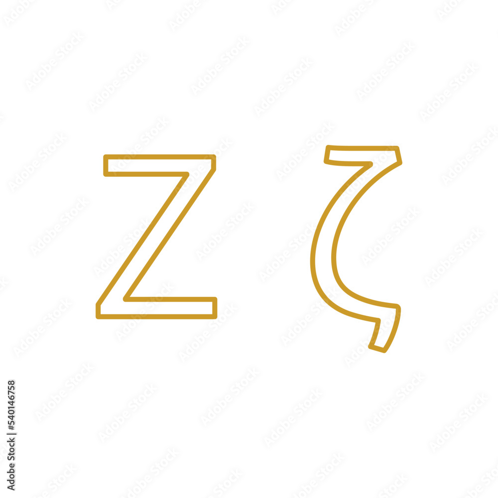 Greek Alphabet design vector illustration. Greek Alphabet design vector illustration.