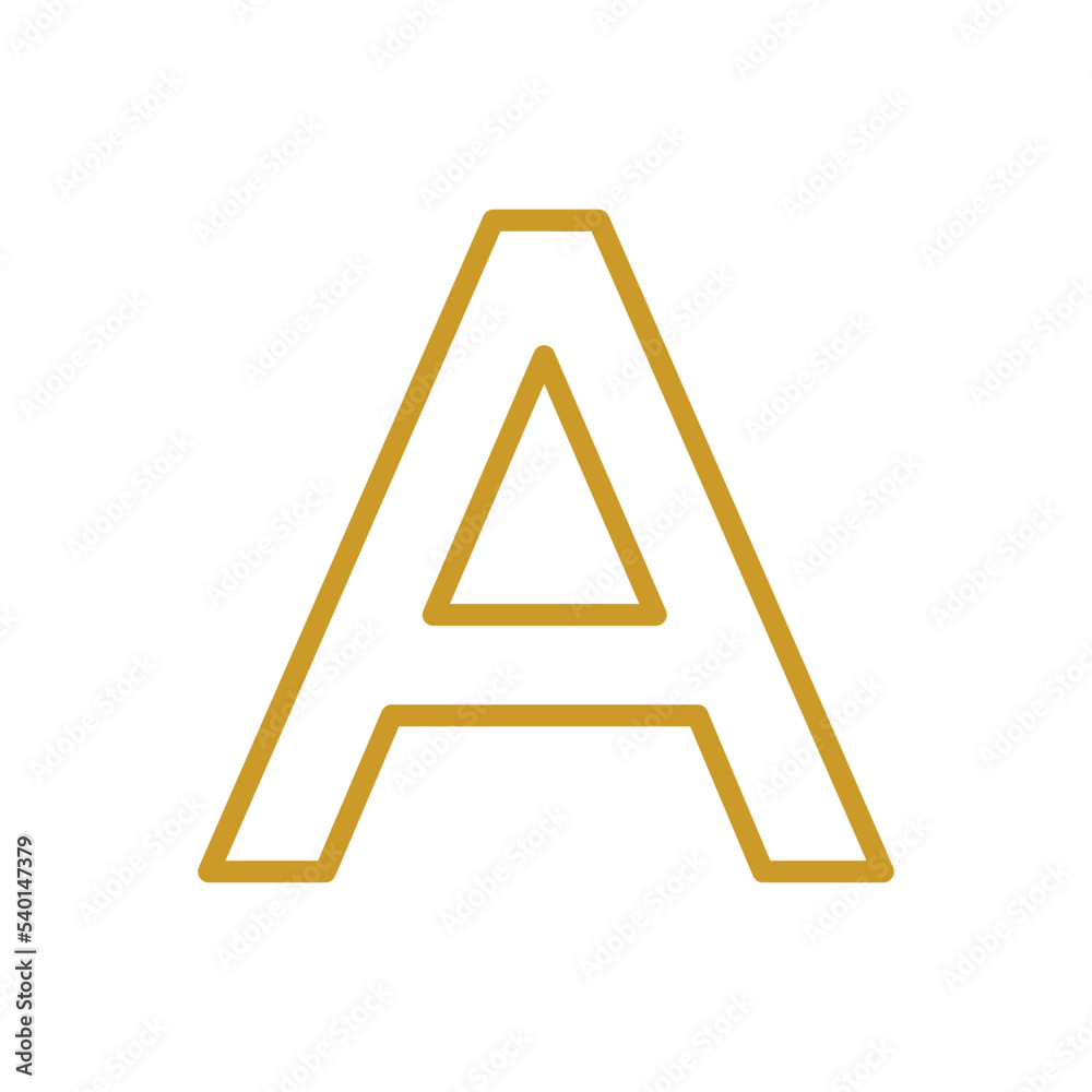 Alphabet symbol, ABC design vector illustration. Alphabet symbol, ABC design vector illustration.