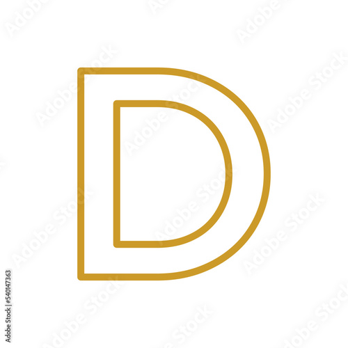 Alphabet symbol, ABC design vector illustration.