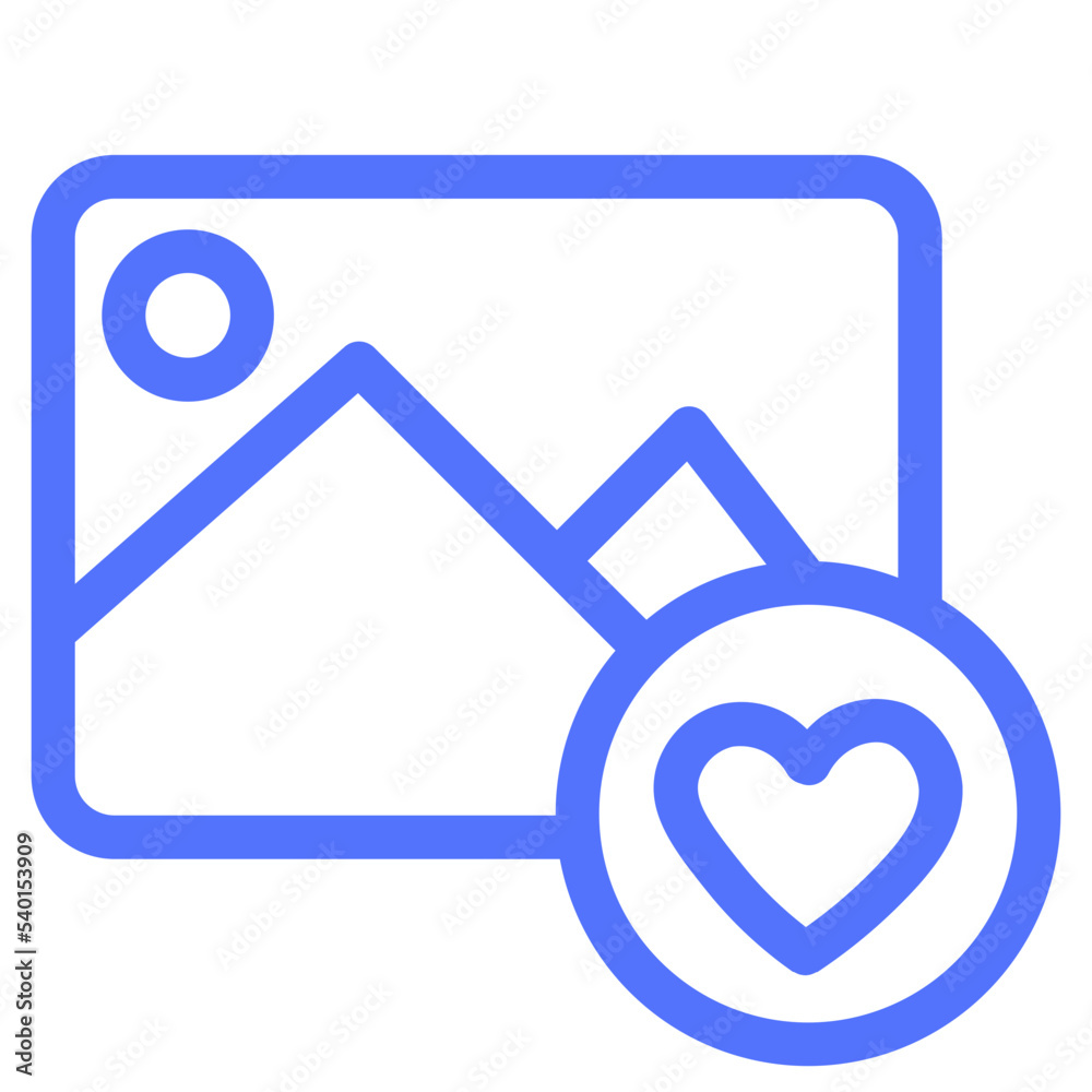 love photo love picture line icon love photo love picture line icon