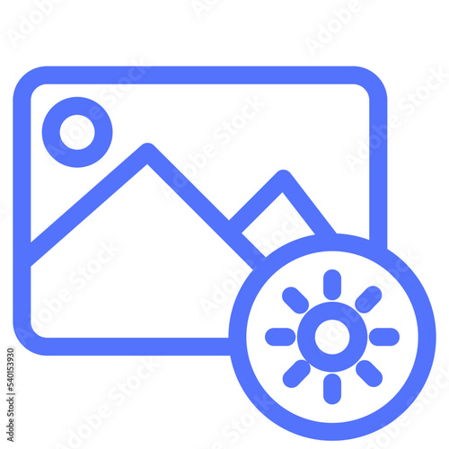 opacity picture opacity line icon