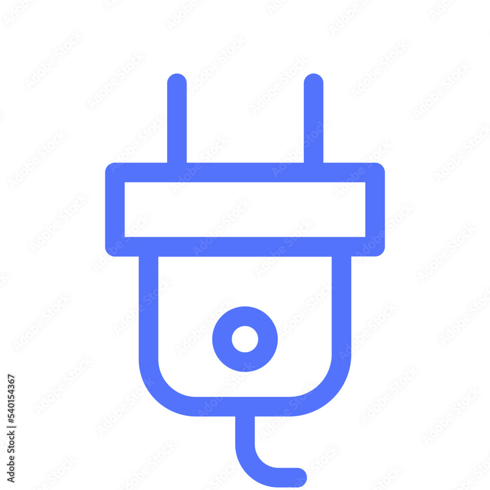 cable connector plug plugin socket line icon cable connector plug plugin socket line icon
