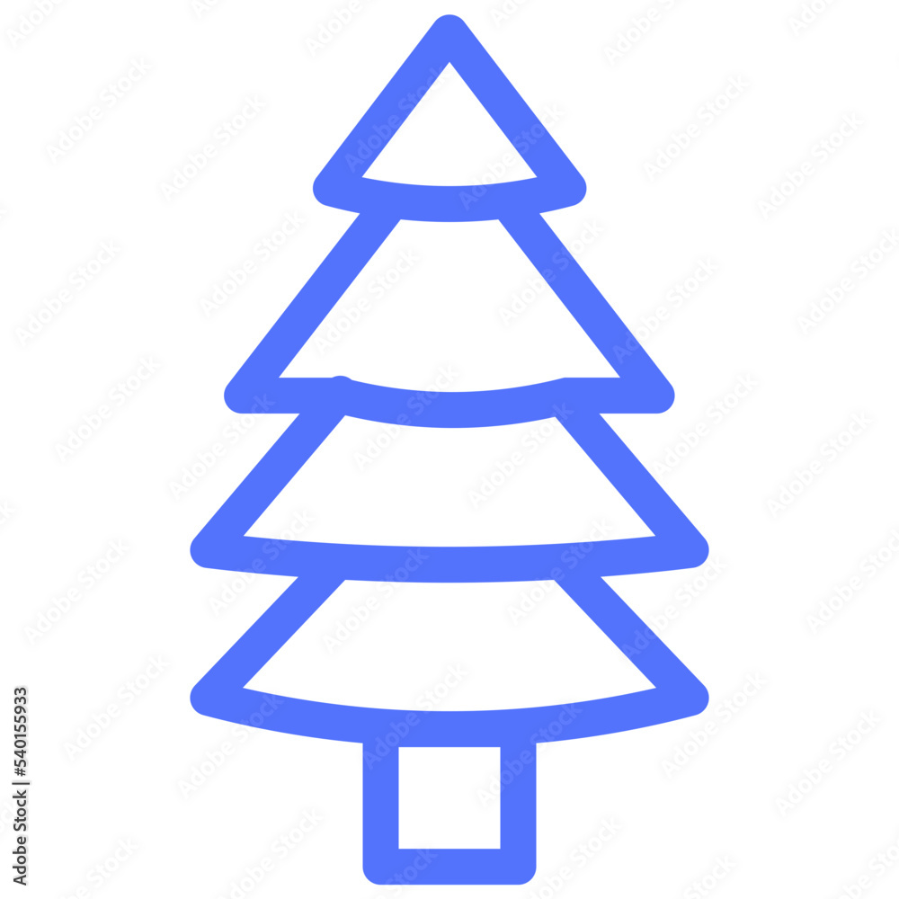 christmas christmas tree tree line icon christmas christmas tree tree line icon