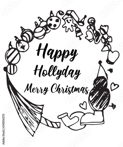 Happy holiday merry Christmas 