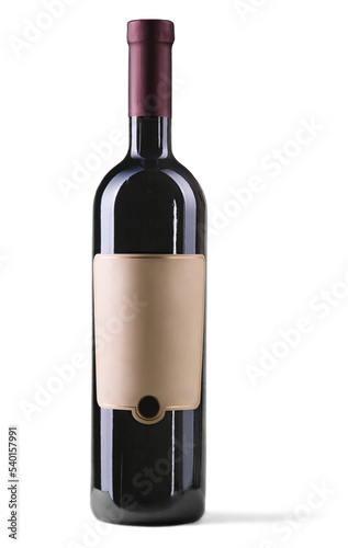 Wine bottle wine bottle isolated blank label red wine alcohol