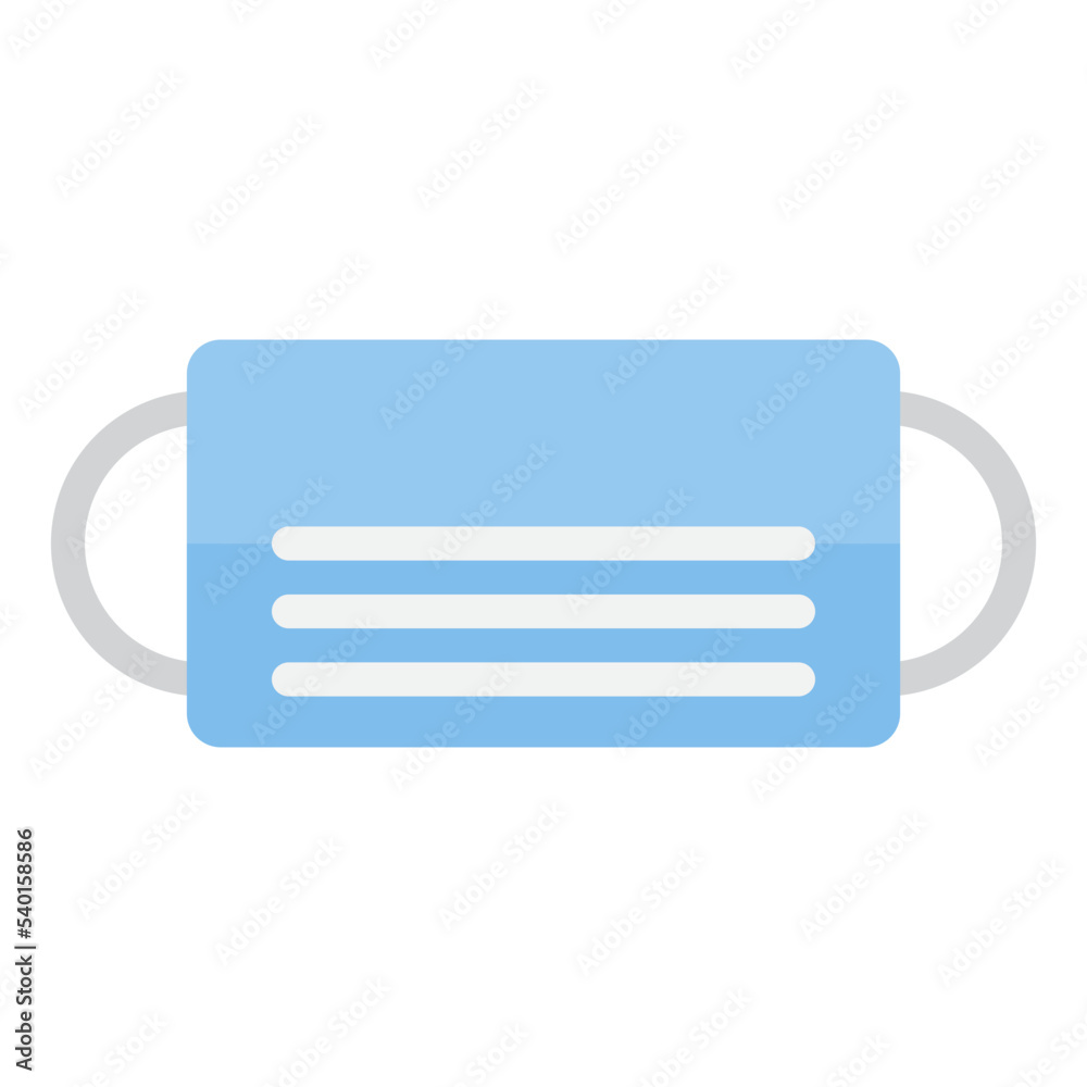 Mass flat style icon