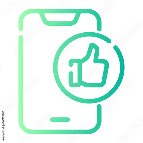 favourite gradient icon