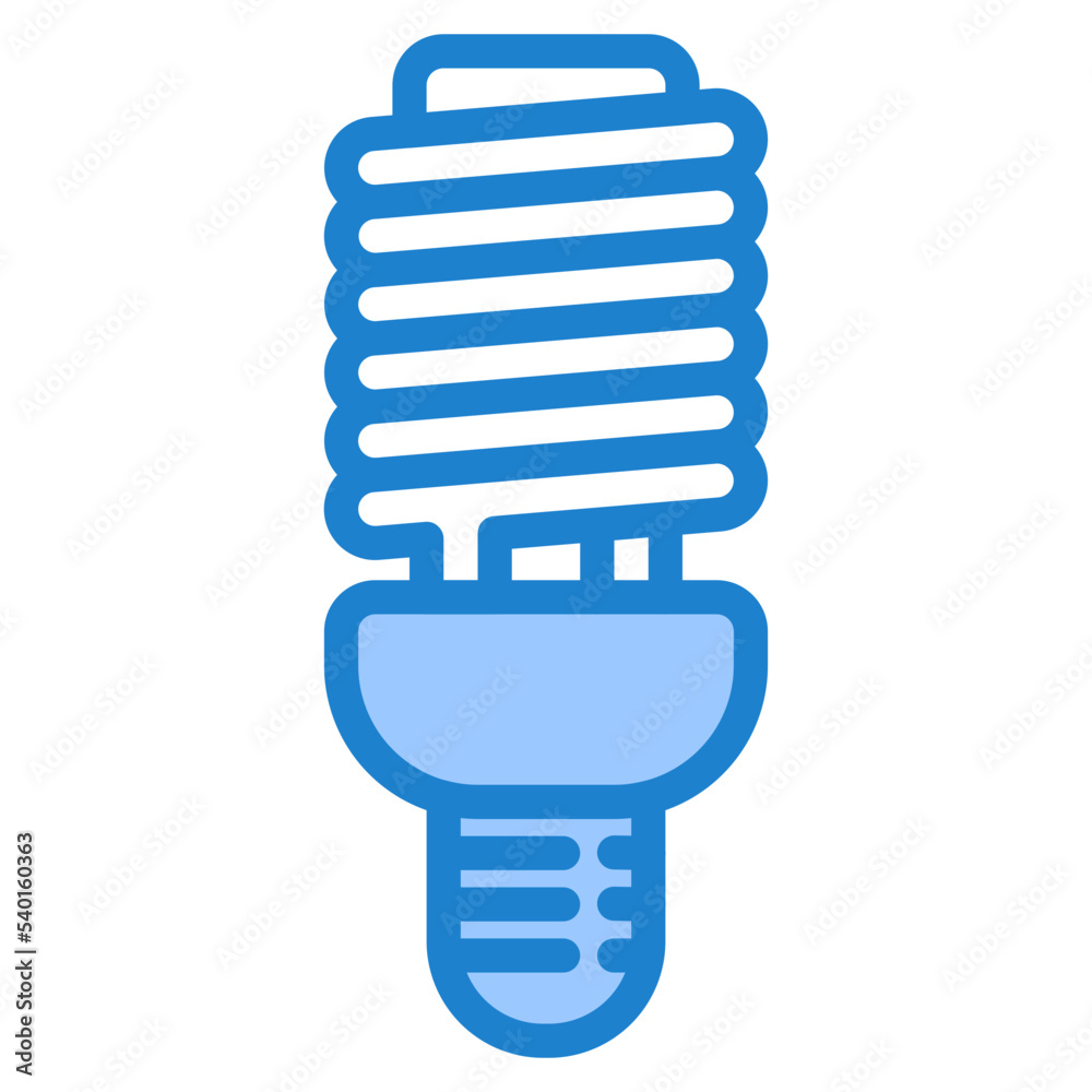 Lamp blue style icon Lamp blue style icon
