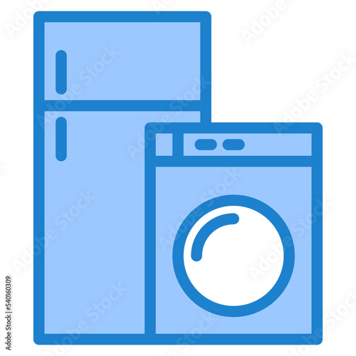 Appliances blue style icon