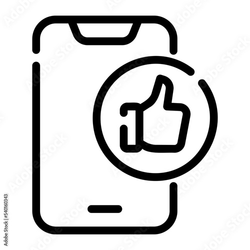 favourite line icon