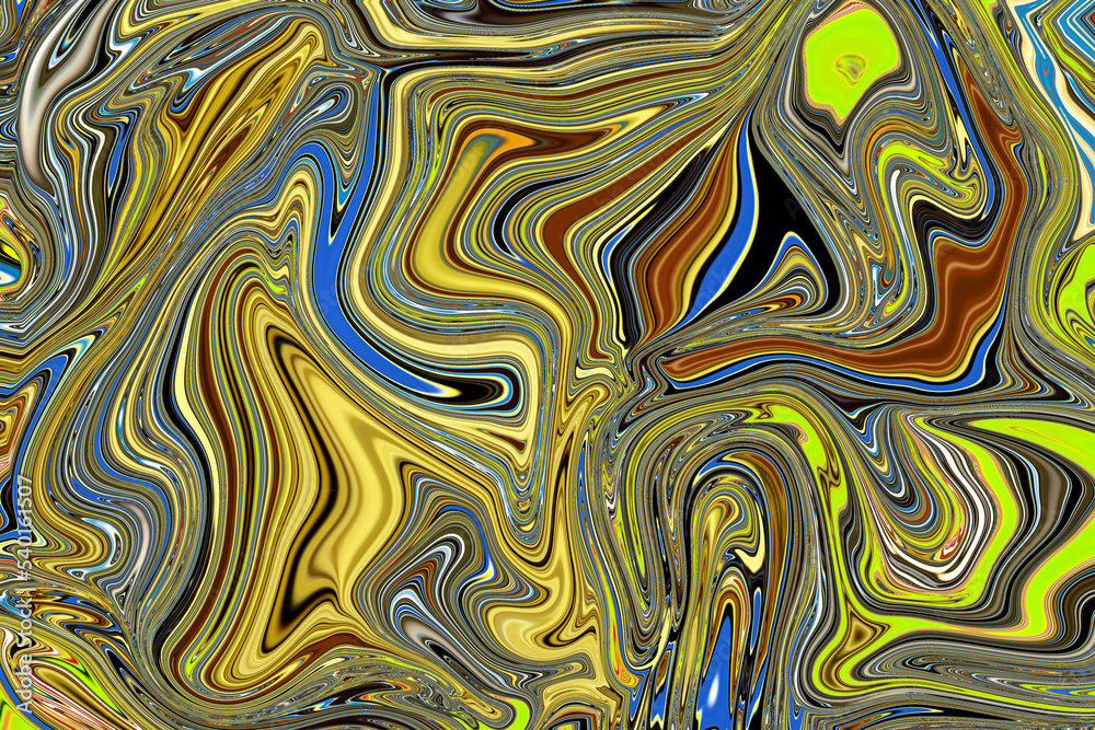 Abstract Liquid Paint Digital Paper Abstract Liquid Paint Digital Paper