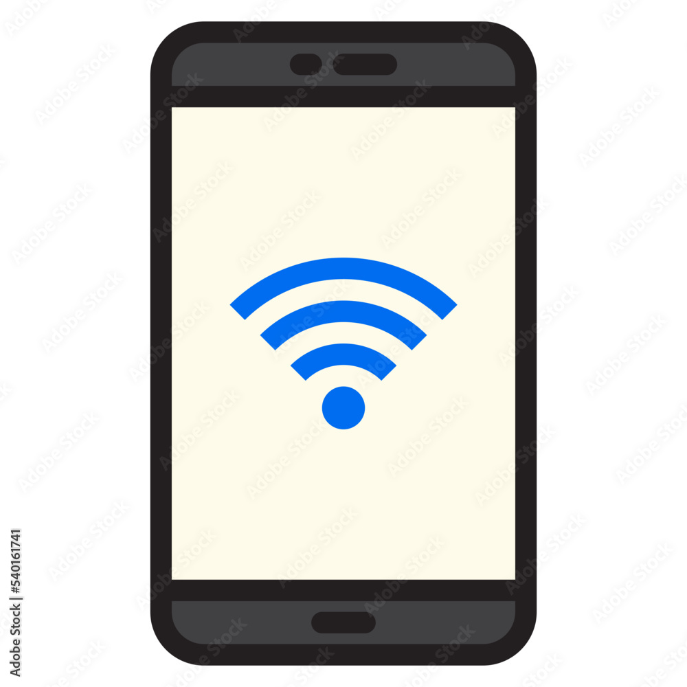 Wifi color line style icon Wifi color line style icon