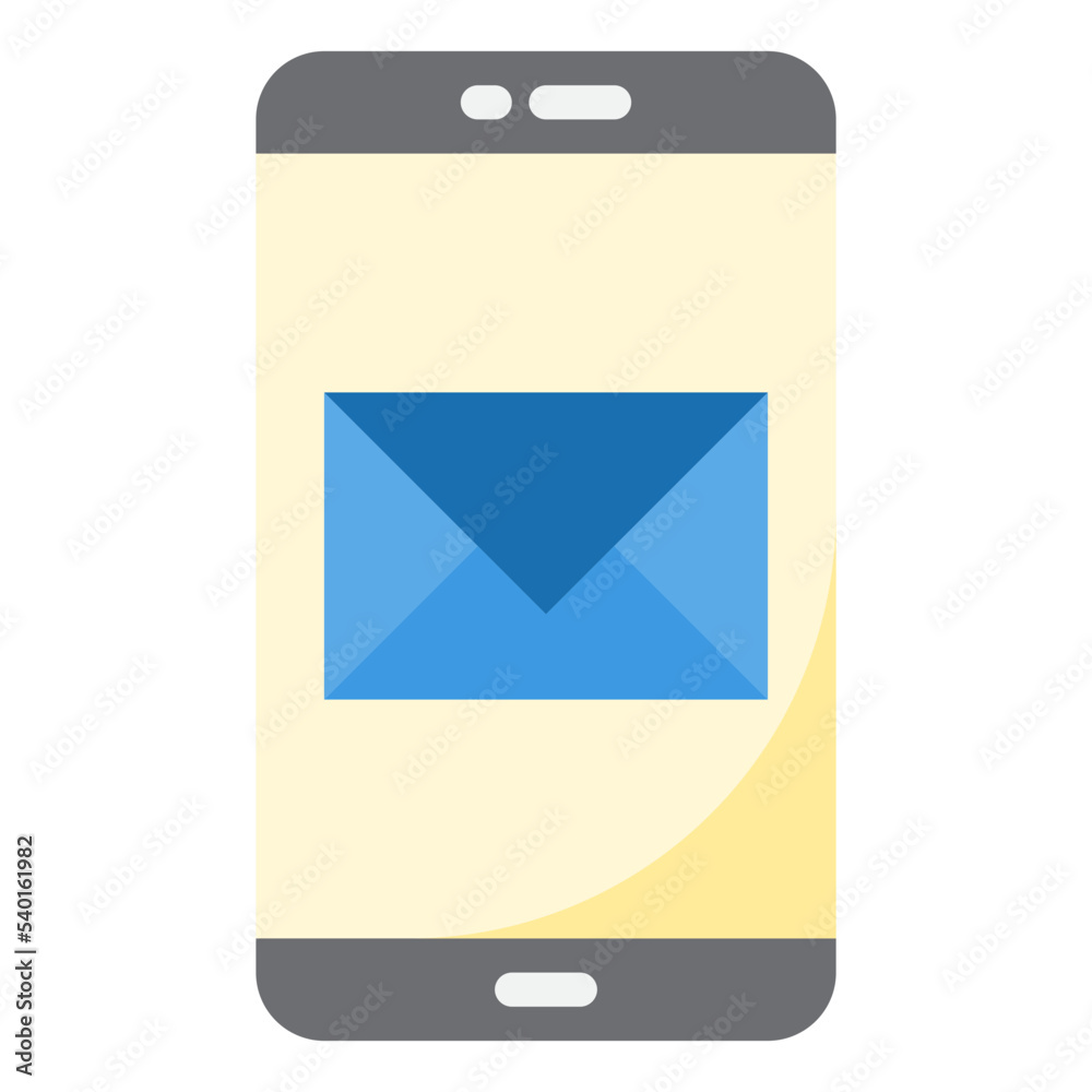 Mail flat style icon Mail flat style icon