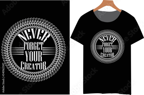 Typography t-shirt design