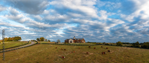 Barn on the Hill in Horse Country