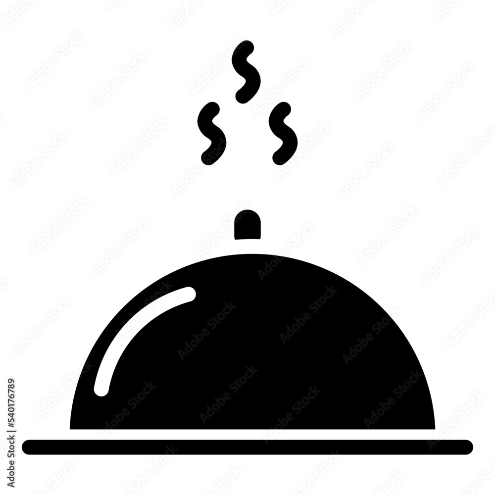 movable food cover icon