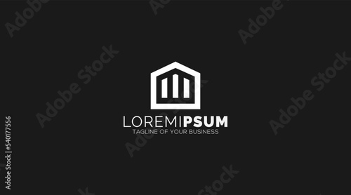 Monogram Letter M logo with modern concept vector illustration 