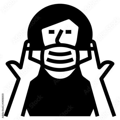 takeoff mask icon
