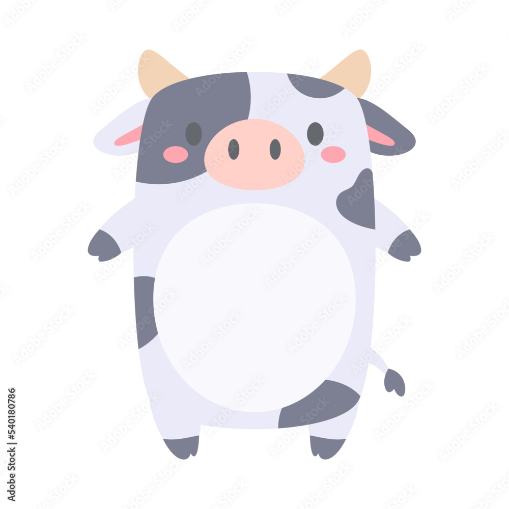 Naklejka premium cute wild animal cartoon text frame for decorating schedule notebook