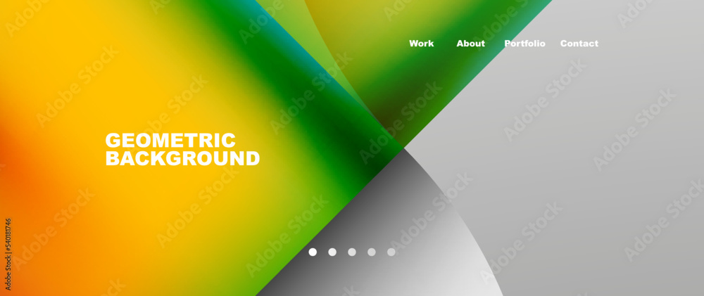 Circles and round elements abstract background design for wallpaper