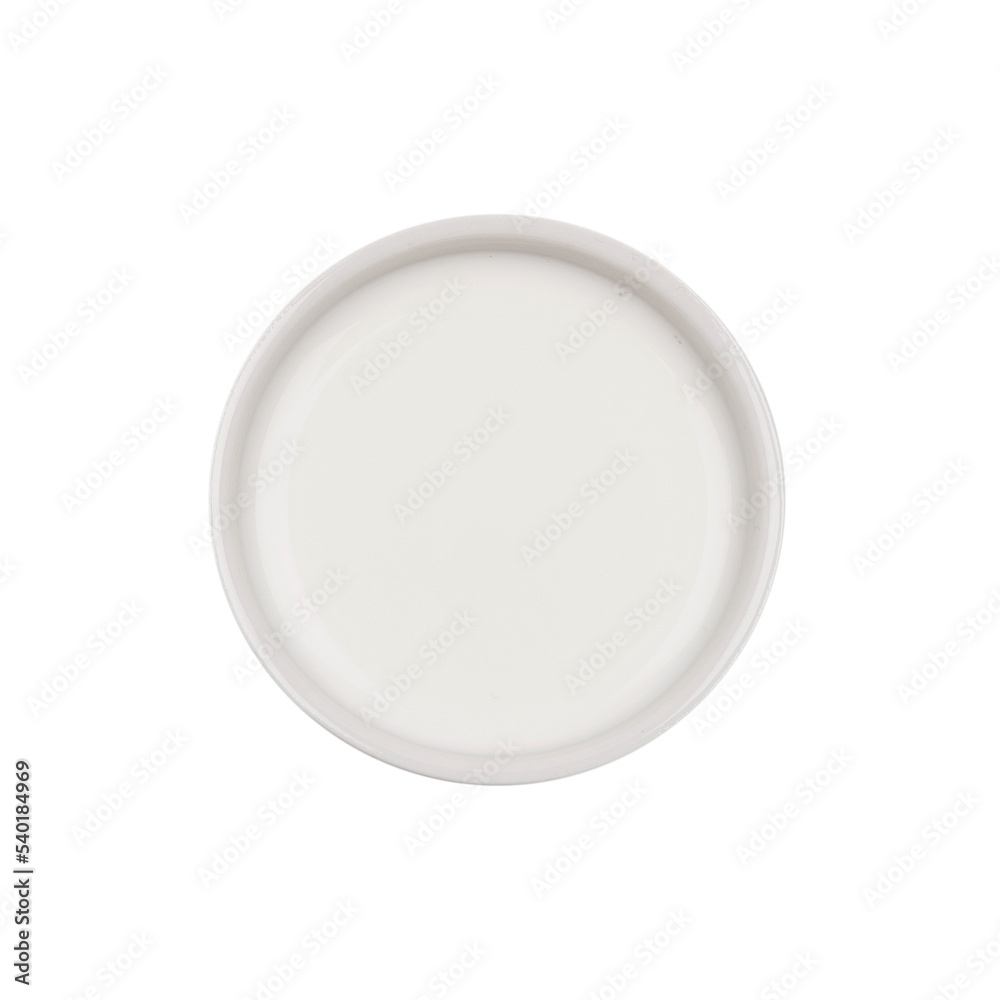 Milk. Isolated. Cake ingredients collection. In a bowl. Top view. Transparent background. Milk. Isolated. Cake ingredients collection. In a bowl. Top view. Transparent background.