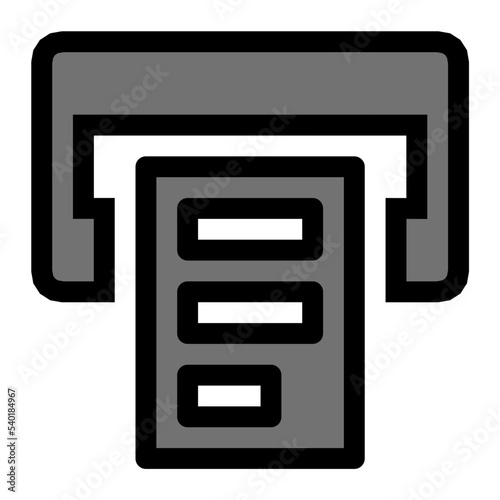 Typewriter Vector Icon