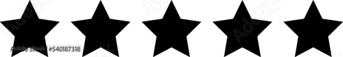 Rating Stars outline icon