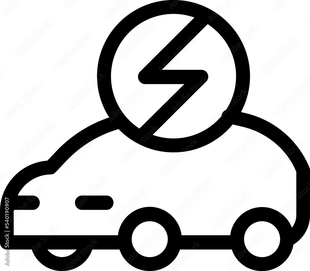 Electric car charge icon. Eco friendly electro auto Electric car charge icon. Eco friendly electro auto