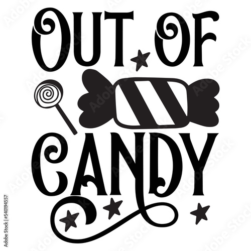 Out of candy SVG 