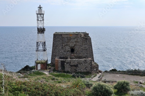 Massa Lubrense - Torre Minerva all'estremità di Punta Campanella photo