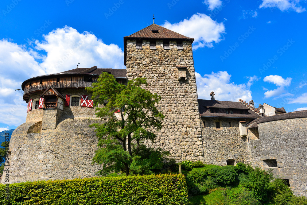 Schloss Vaduz, Sitz des Fürstenhauses Liechtenstein
