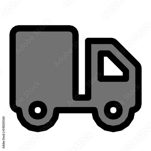 Delivery Van Vector Icon