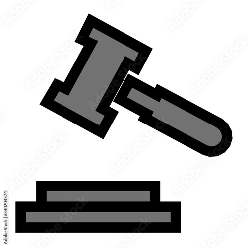Auction Vector Icon