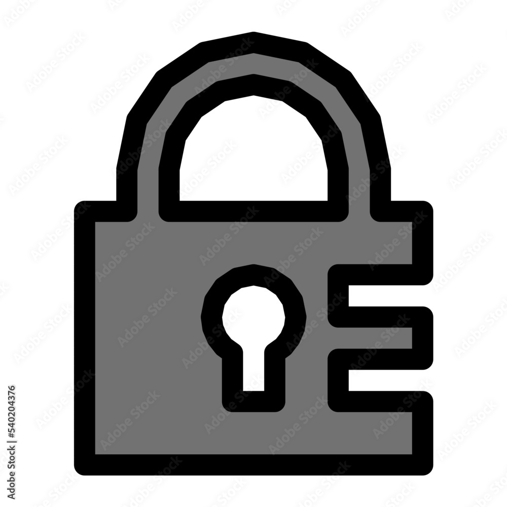 Lock Vector Icon Lock Vector Icon