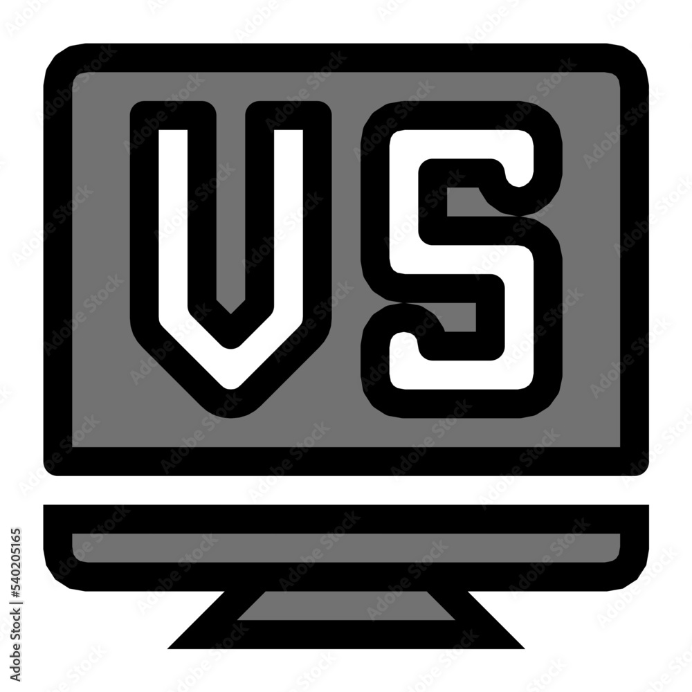 VS Game Vector Icon