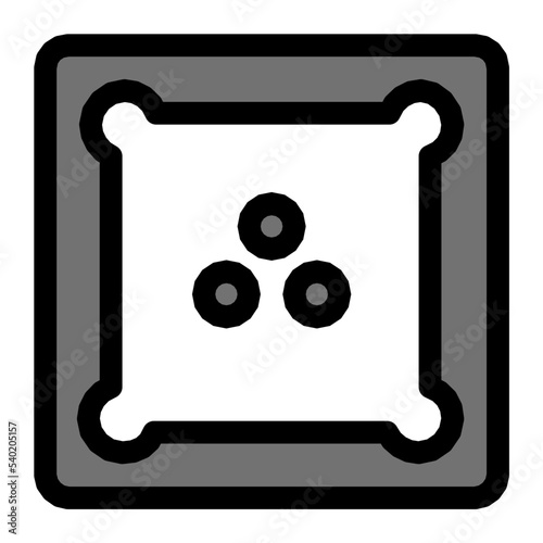 Carrom Vector Icon