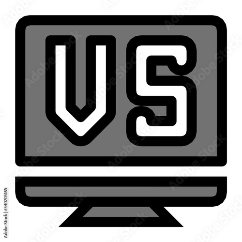 VS Game Vector Icon