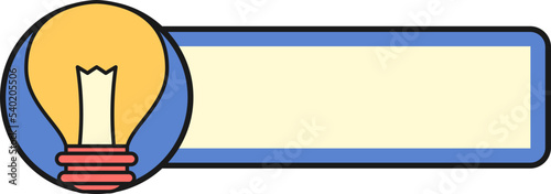Cute Label Nametag Cartoon School