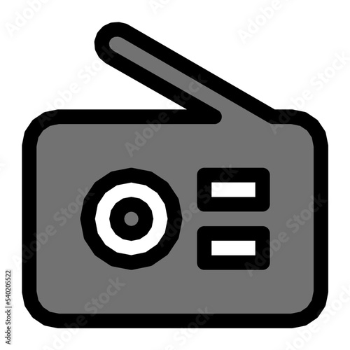 Radio Vector Icon