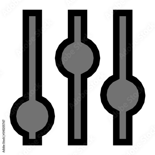 Equalizer Vector Icon