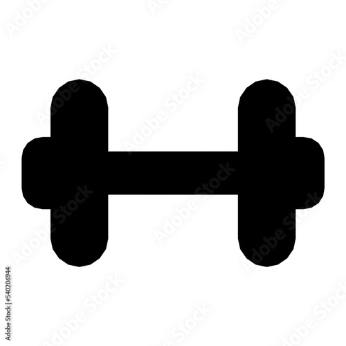 Dumbbell Vector Icon