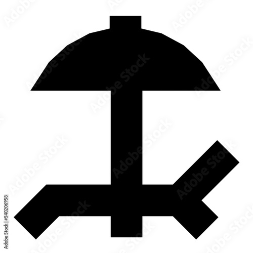 Sunbathe Vector Icon