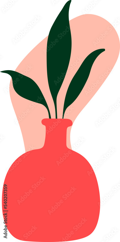 Abstract Botanical Wall Art Decoration Abstract Botanical Wall Art Decoration