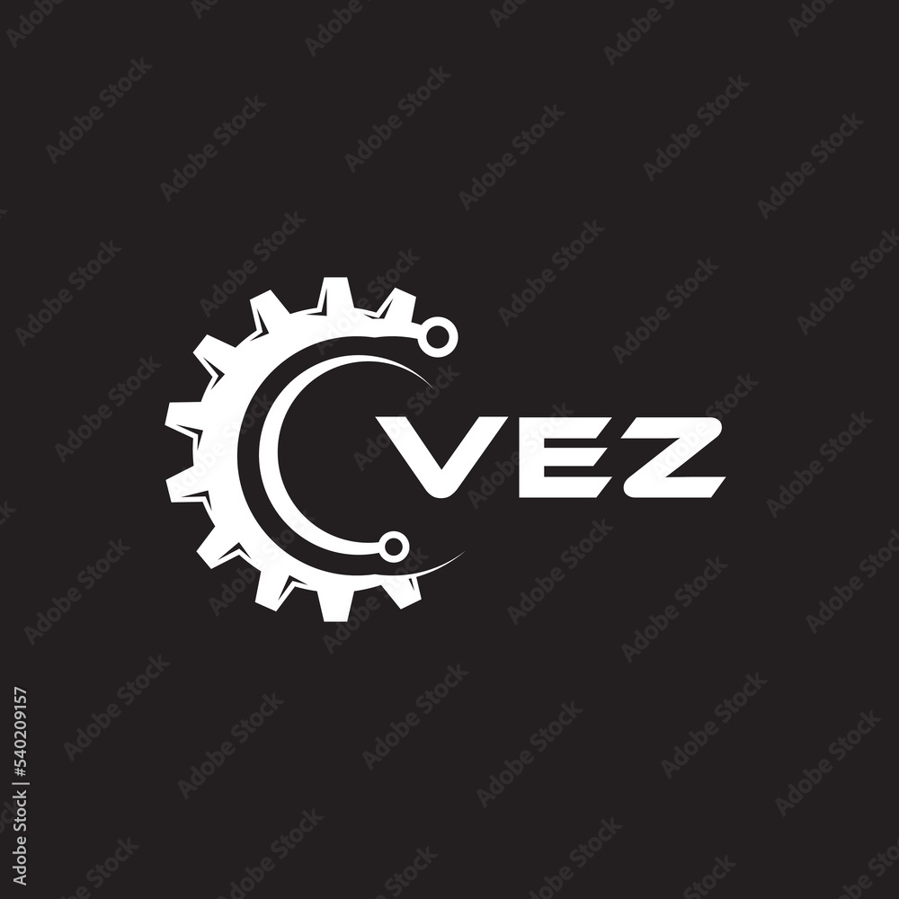 VEZ letter technology logo design on black background. VEZ creative initials letter IT logo concept. VEZ setting shape design.
VEZ letter technology logo design on black background. VEZ creative initials letter IT logo concept. VEZ setting shape design.