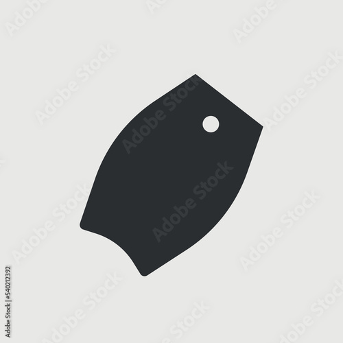 Body board vector icon illustration sign