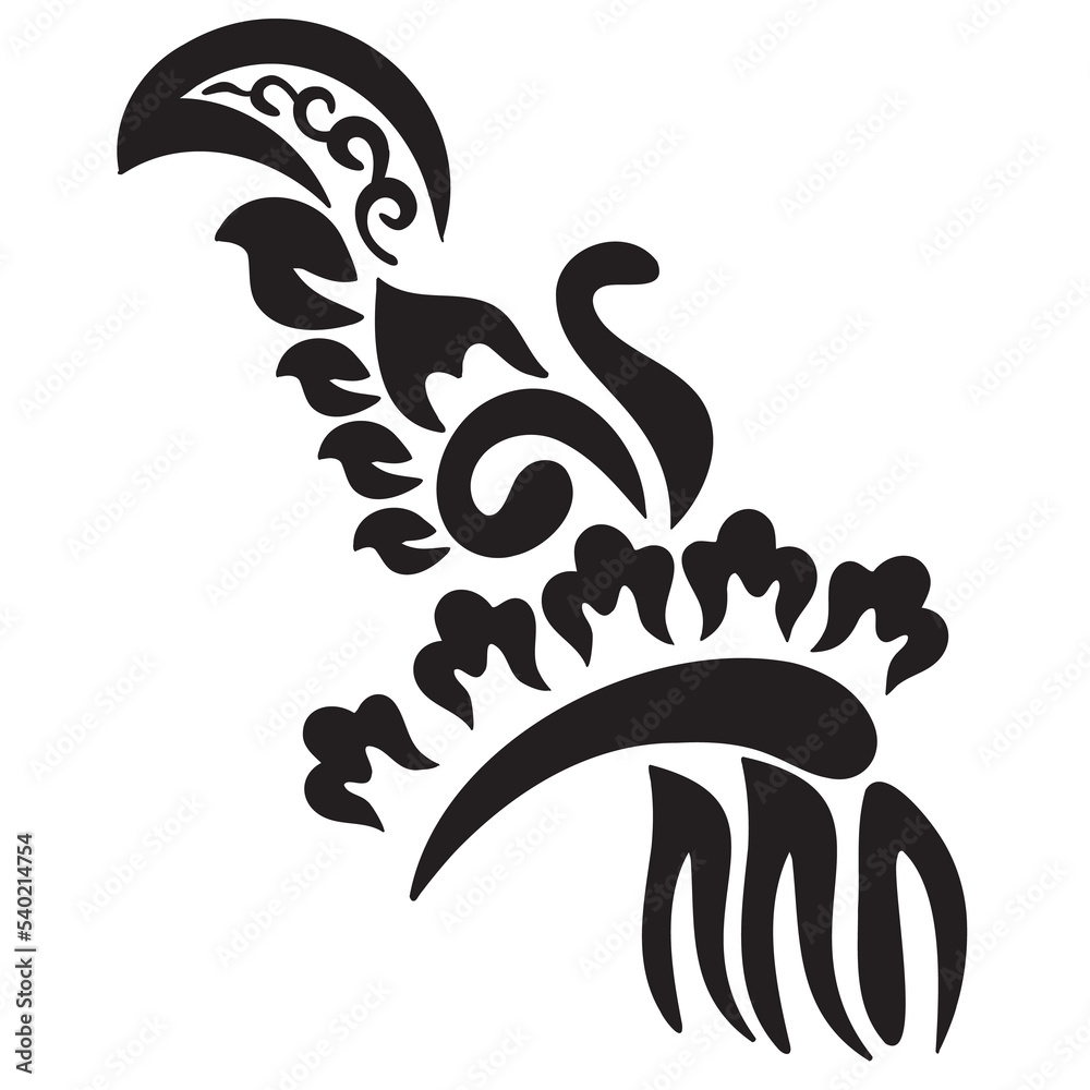 ethnic tribal tattoo component collection set ethnic tribal tattoo component collection set