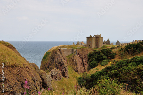 Dunnotar castle wild and beautiful